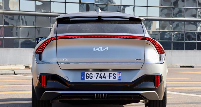 Essai de la Kia EV6 GT de la ville à l’autoroute, nos mesures d’autonomies et de consommations du SUV familial - Kia EV6 GT (2022)
