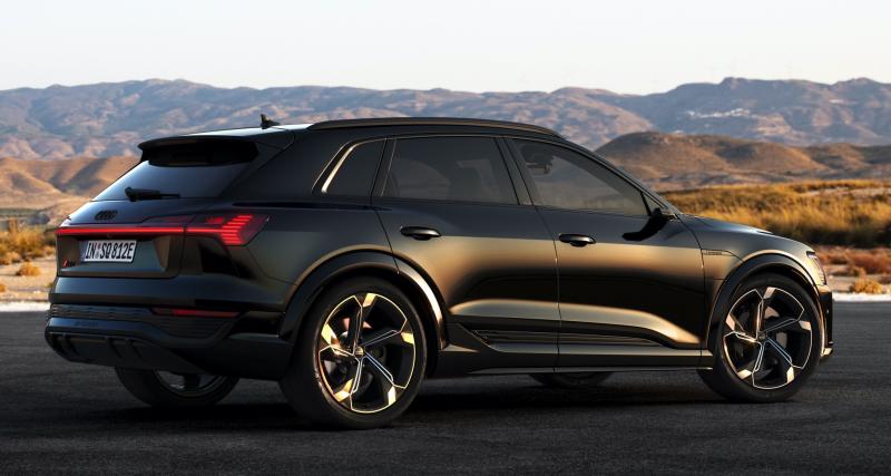 Audi Q8 e-tron (2023) : le SUV électrique change de nom avec ce restylage et revoit son autonomie à la hausse - Audi Q8 e-tron (2023)
