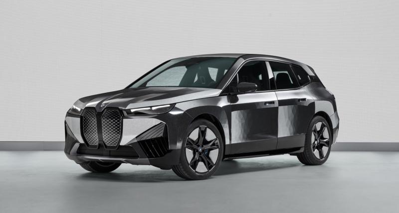 Le BMW iX Flow et sa technologie E Ink font partie des meilleures inventions de 2022 - BMW iX Flow (2022)