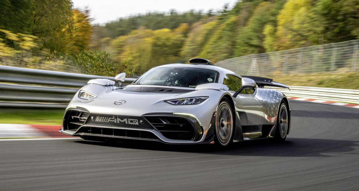 La Mercedes AMG One Devient La Voiture De S rie La Plus Rapide Sur Le 