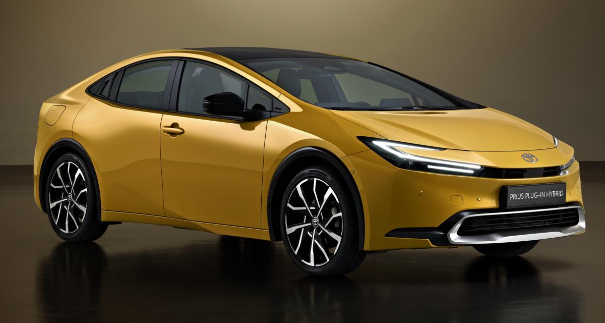 Toyota Prius (2023) : la nouvelle génération se dévoile, elle mise sur l'hybride rechargeable