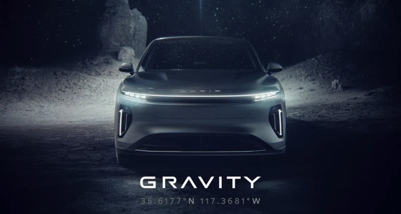  - Lucid annonce la sortie d’un SUV électrique et luxueux à sept places, le Gravity
