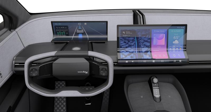 Toyota bZ Compact SUV Concept (2022) : un nouveau SUV urbain électrique, son intérieur est futuriste - Yui, l’assistant personnel qui vous veut du bien