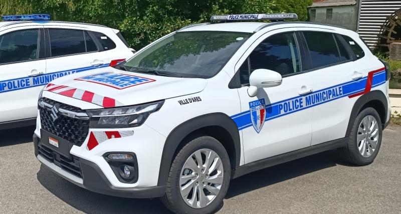 Le Suzuki S-Cross hybride se décline dans une version pour la police municipale