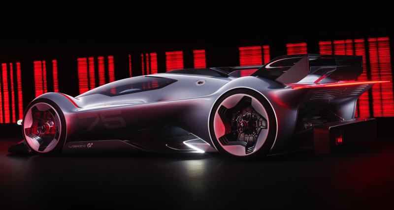 Ferrari Vision Gran Turismo (2022) : tout savoir sur cette voiture de course qui arrive dans GT7 - Ferrari Vision Gran Turismo (2022)