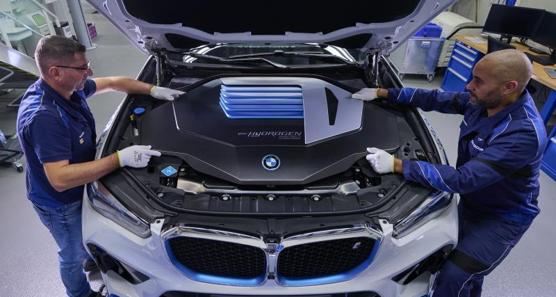Le BMW iX5 Hydrogen entre en production, voici ce que l’on sait sur ce SUV qui roule à l’hydrogène - BMW iX5 Hydrogen (2022)