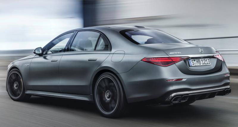 Mercedes-AMG S 63 E Performance (2023) : la routière devient hybride rechargeable dans cette version sportive - Mercedes-AMG S 63 E Performance (2023)