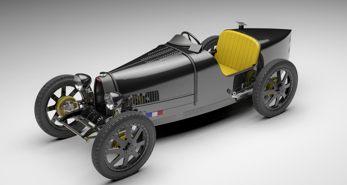 Cette Bugatti pour enfants inspirée par la W16 Mistral est le cadeau de Noël idéal
