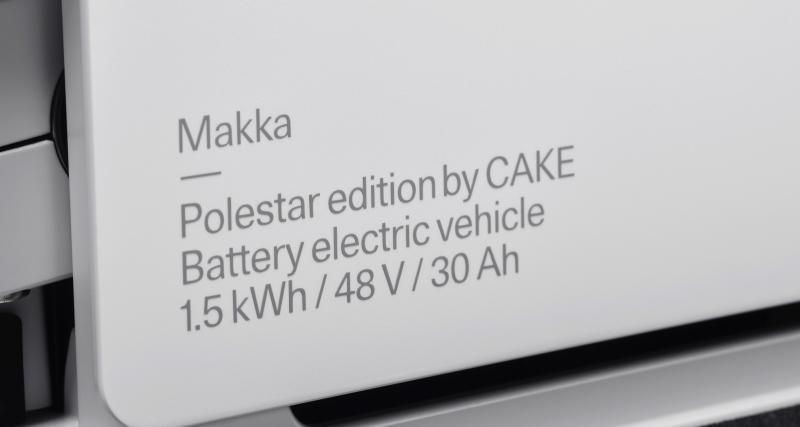Après les voitures, Polestar lance un scooter électrique en partenariat avec la marque Cake - Makka Polestar Edition