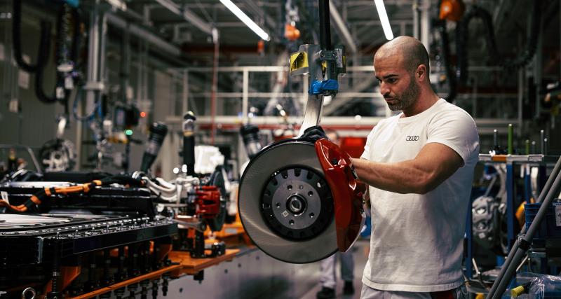 Audi lance la production du Q8 e-tron dans son usine neutre en carbone de Bruxelles - Audi Q8 e-tron (2023)