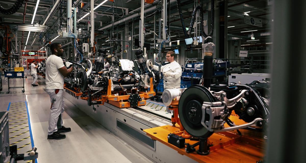 Audi lance la production du Q8 e-tron dans son usine neutre en carbone de Bruxelles