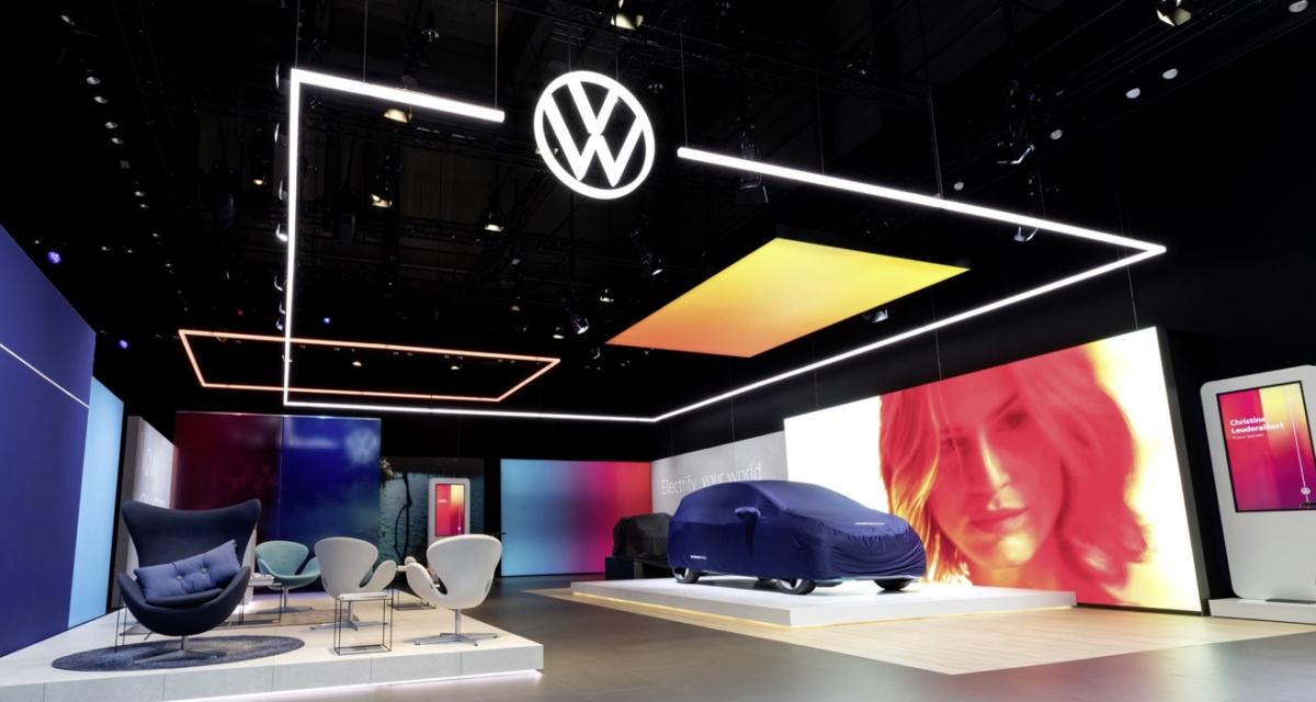 Volkswagen est présent au CES 2023 avec un nouveau modèle électrique.
