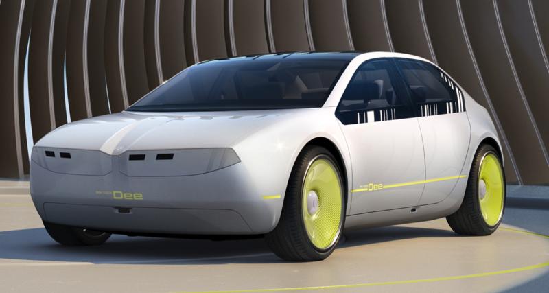 BMW i Vision Dee (2023) : cette berline high-tech préfigure les futures BMW électriques