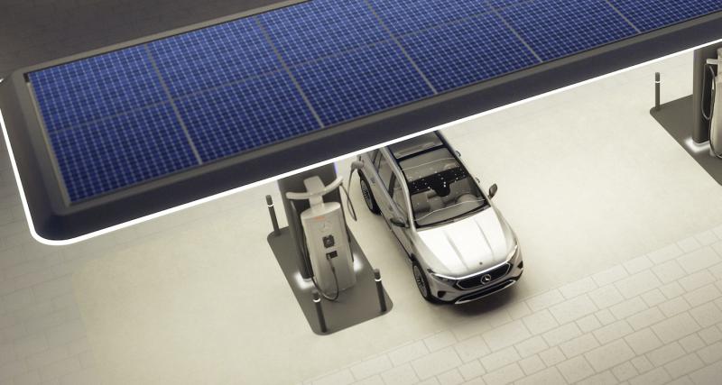  - Mercedes-Benz lance son propre réseau de bornes de recharge rapide pour voitures électriques