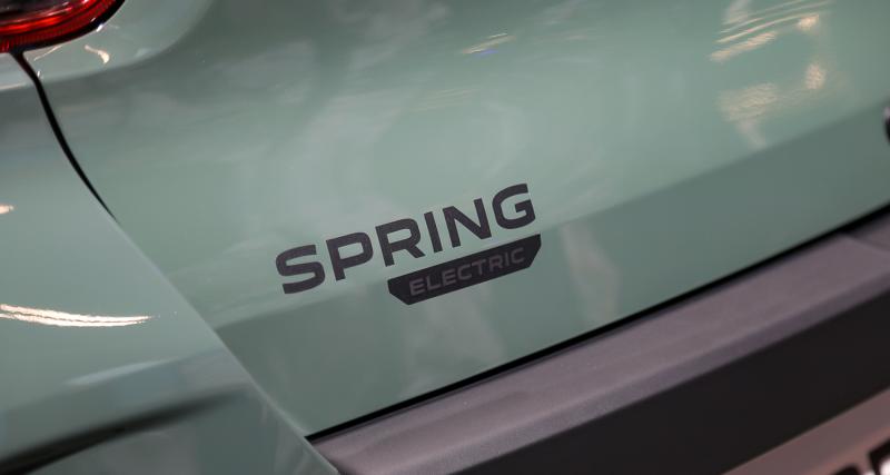 Dacia Spring Electric 65 Extreme (2023) : elle adopte un nouveau moteur et une finition plus cossue - Dacia Spring Electric 65 Extreme (2023)