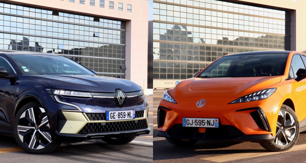 MG4 ou Renault Mégane E-Tech Electric : quelle berline électrique choisir ?