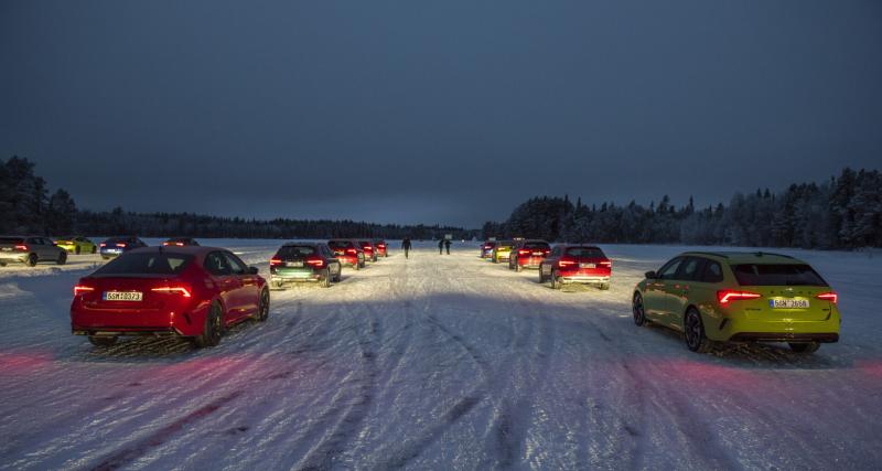 Skoda Winter Experience : repousser les limites en transmission 4x4 et pneus cloutés - Des modes de conduite pour la sécurité ou le plaisir