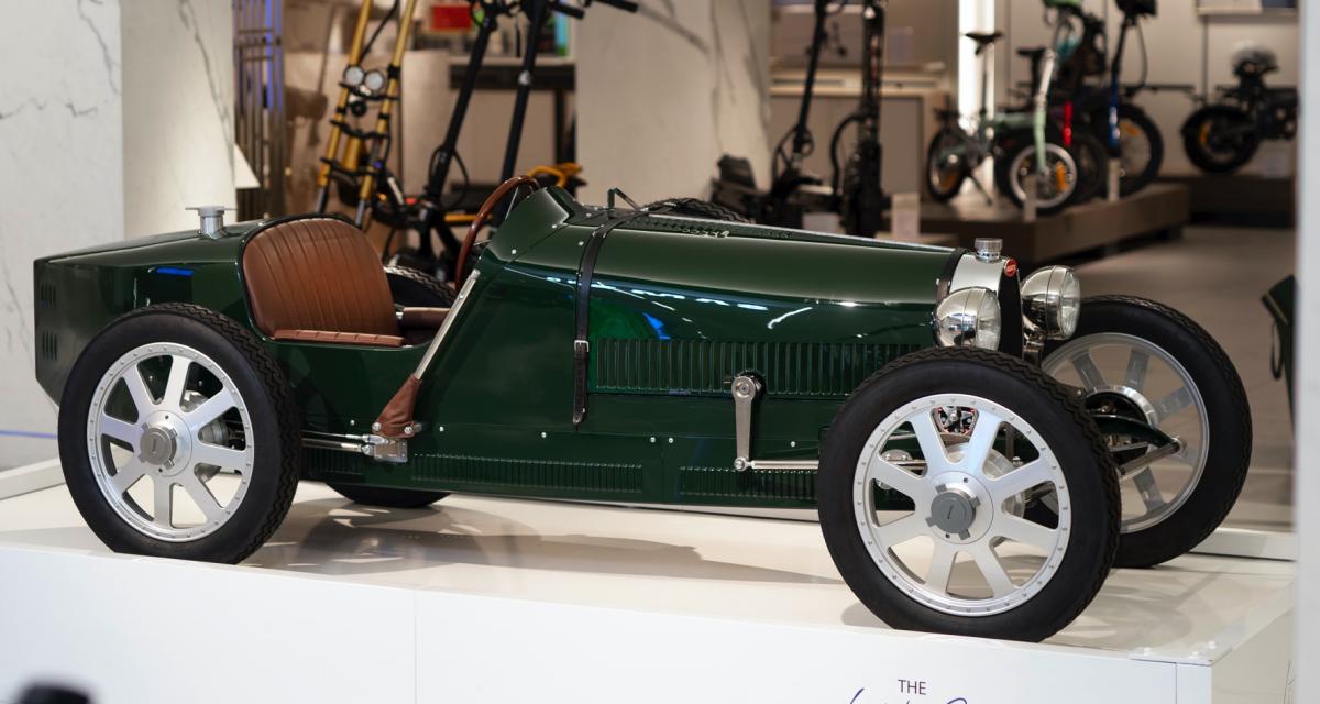 La Bugatti Baby II électrique peut désormais être configurée via un configurateur en ligne