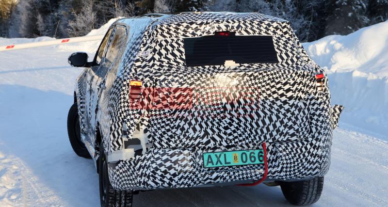 Citroën C3 Aircross sous camouflage