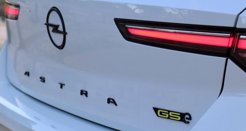 Essai Opel Astra GSe (2023) : GS ersatz - Tarifs électrifiés