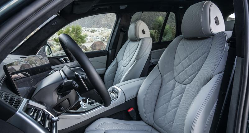 BMW X5 restylé (2023) : il gagne de l’autonomie en hybride rechargeable, mais son prix augmente - Une liste d’options allongée pour le SUV