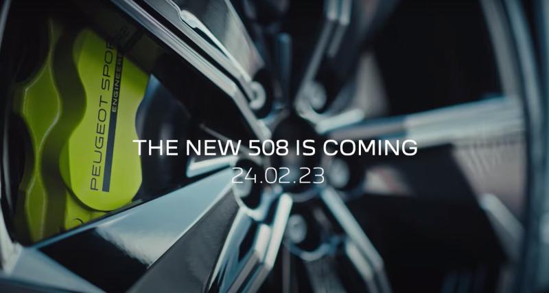 La Peugeot 508 PSE restylée commence à se montrer, sa présentation est imminente - Peu voire pas d’évolutions côté moteur ?