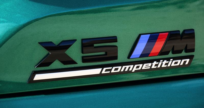 BMW X5 M Competition restylé (2023)