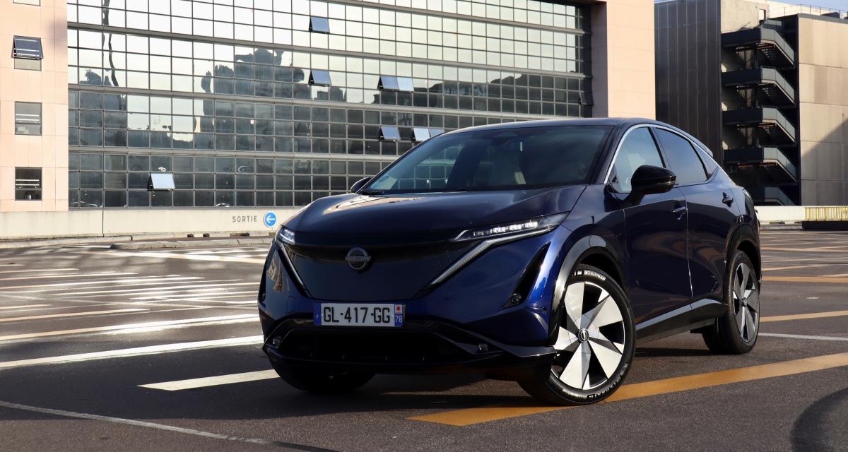 Essai du Nissan Ariya en ville et sur l'autoroute : nos mesures d'autonomies et de consommations du SUV électrique
