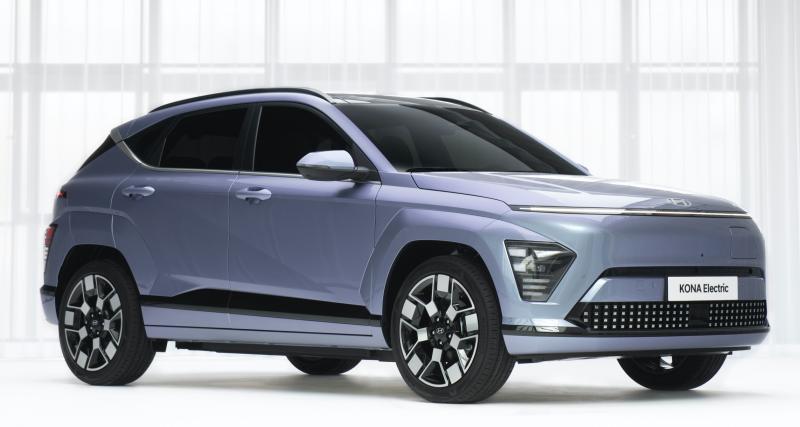 Hyundai Kona Electric (2023) : le SUV compact électrique est de retour, jusqu’à 490 km d’autonomie