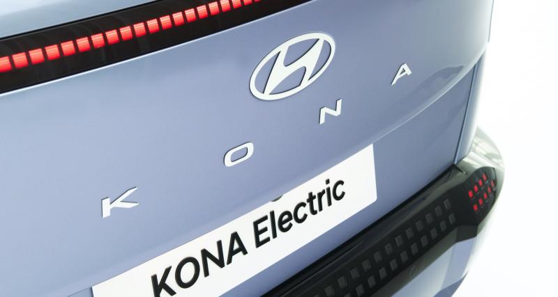 Hyundai Kona Electric (2023) : le SUV compact électrique est de retour, jusqu’à 490 km d’autonomie - Hyundai Kona Electric (2023)
