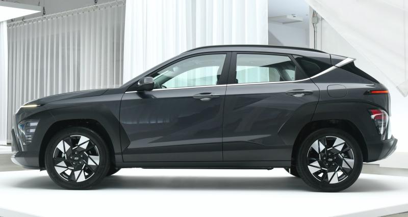 Hyundai Kona (2023) : le SUV compact revient pour une nouvelle génération disponible en hybride - Un design pensé pour la version électrique