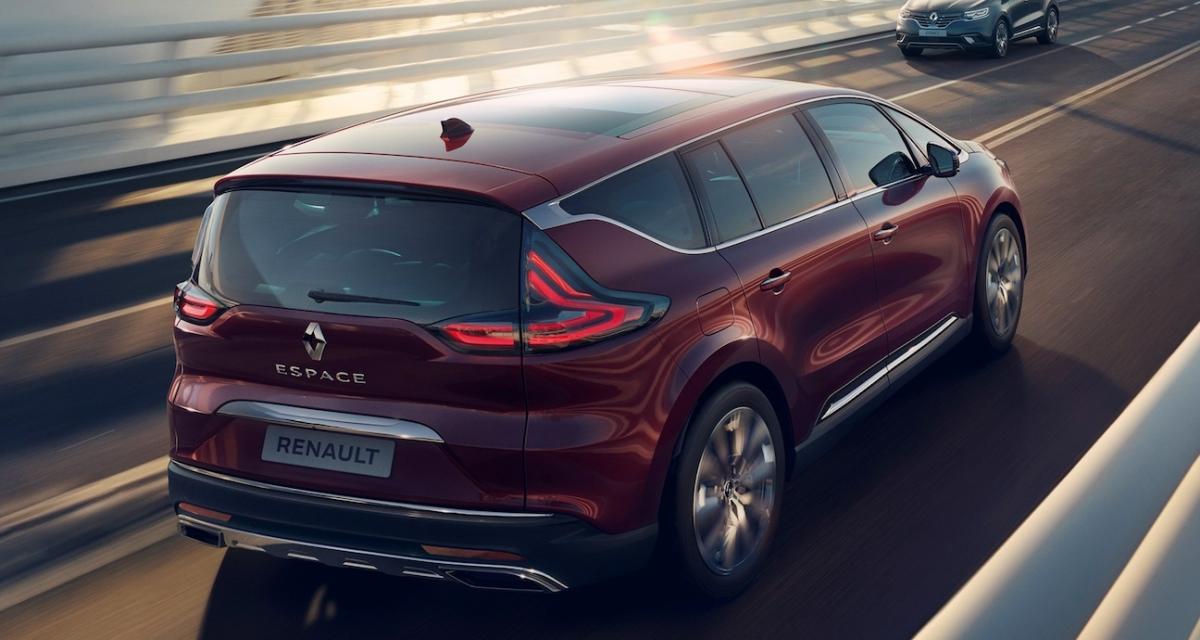 Renault officialise la date de présentation du nouvel Espace, le SUV est doté d'un toit vitré