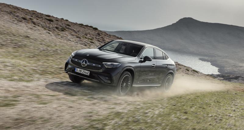  - Mercedes-Benz GLC Coupé (2023) : le SUV coupé est relancé, il mise sur l’hybride rechargeable