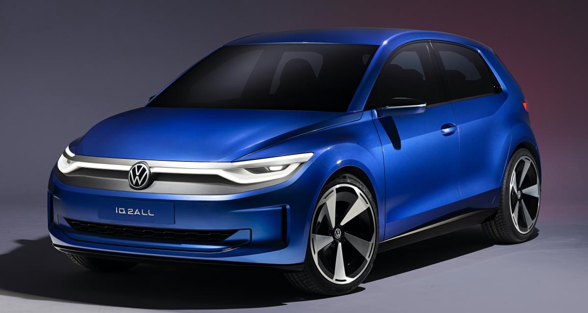 Volkswagen ID. 2all (2023) : la compacte électrique et abordable se dévoile, elle prend la forme d’un concept car