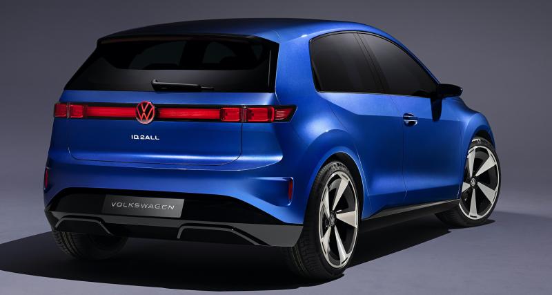 Volkswagen ID. 2all (2023) : la compacte électrique et abordable se dévoile, elle prend la forme d’un concept car - Un look sportif et un empattement long