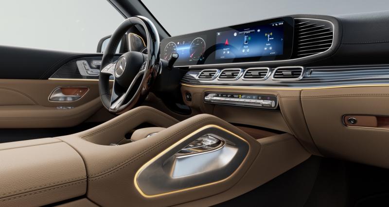 Mercedes-Benz GLS restylé (2023) : le SUV premium à sept places s’offre un lifting de mi-carrière - Mercedes-Benz GLS restylé (2023)
