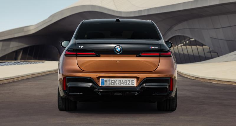 La BMW Série 7 la plus puissante est électrique, avec l’i7 M70 xDrive - BMW i7 M70 xDrive
