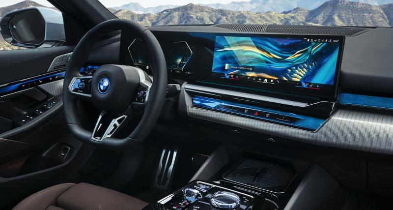 BMW i5 (2024) : la nouvelle Série 5 passe à l’électrique, son autonomie et son prix sont dévoilés - BMW i5 (2023)