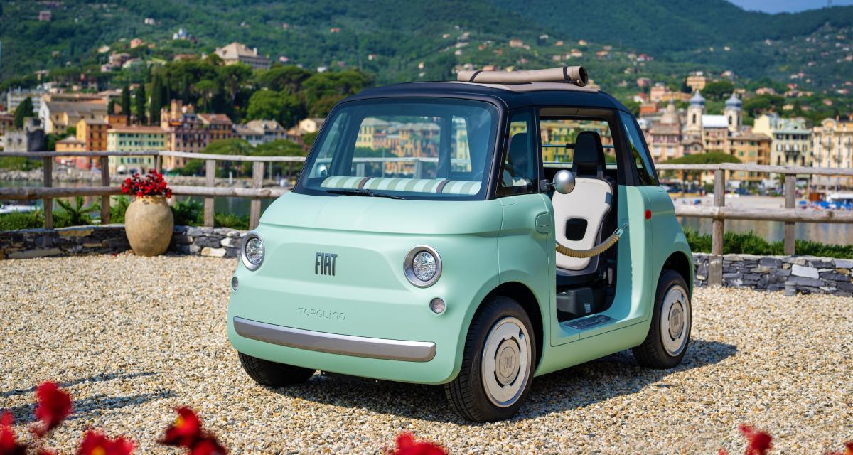 Fiat annonce la sortie d'une nouvelle Topolino, la petite auto électrique est dérivée de la Citroën Ami