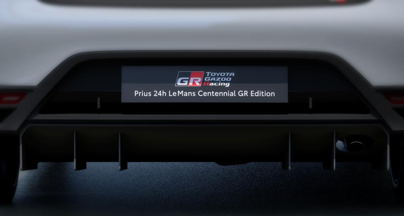 Toyota Prius 24h Le Mans Centennial GR Edition (2023) : la berline hybride s’offre enfin une version sportive - Toyota Prius 24h Le Mans Centennial GR Edition (2023)