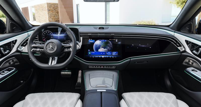 Mercedes-Benz Classe E Break (2023) : spacieuse, high-tech et hybride, l’Allemande fait peau neuve - Mercedes-Benz Classe E Break (2023)