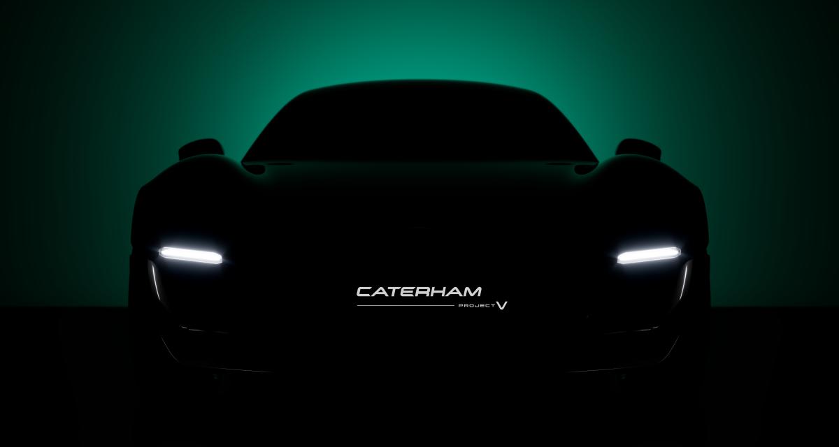 La silhouette du concept Project V de Caterham