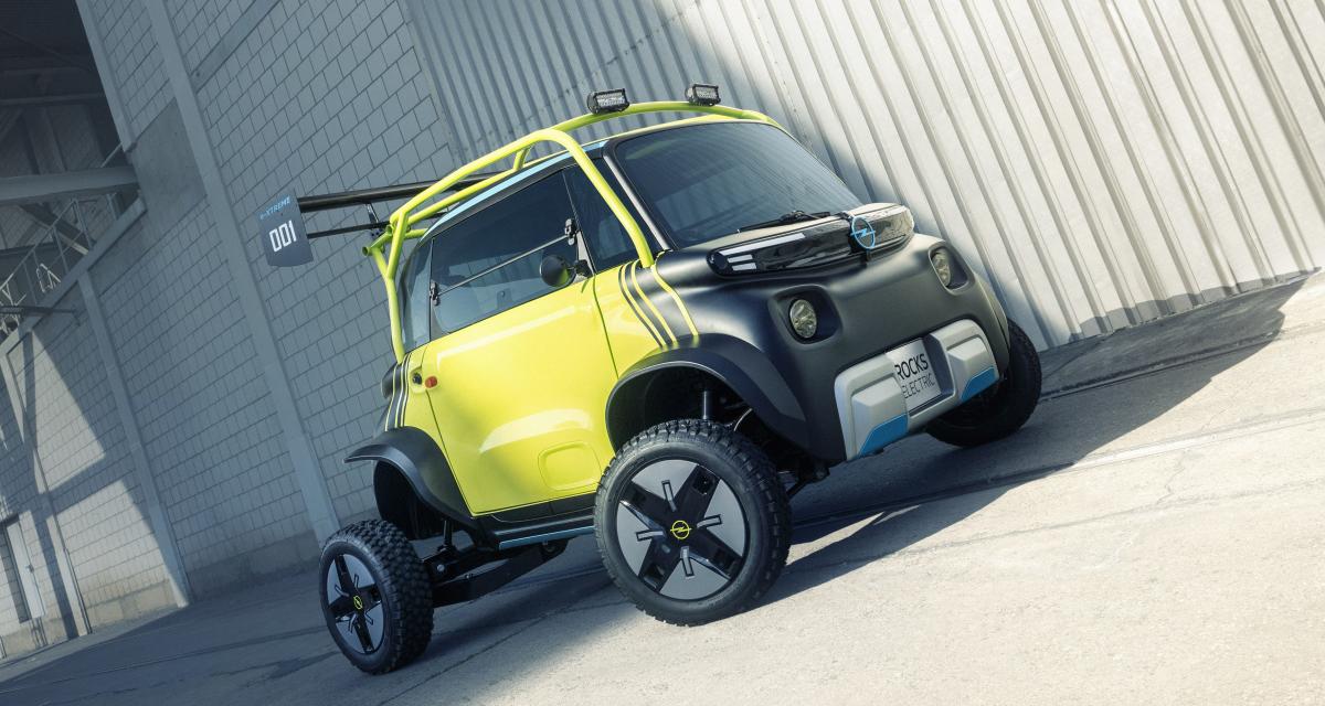L'Opel Rocks-e XTREME devient réalité, le quadricycle se transforme en un engin sportif et tout-terrain