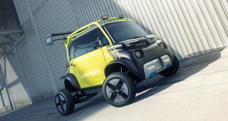  - L’Opel Rocks-e XTREME devient réalité, le quadricycle se transforme en un engin sportif et tout-terrain