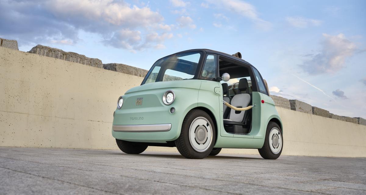 Fiat Topolino (2023) : la cousine italienne de la Citroën Ami débarque, elle peut être conduite dès 14 ans