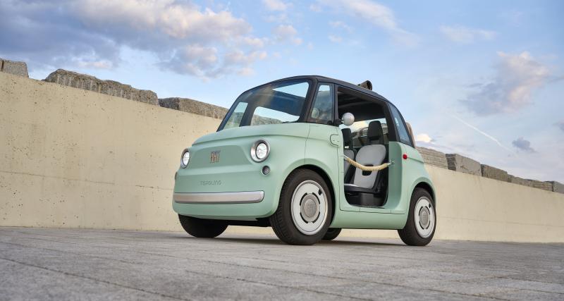  - Fiat Topolino (2023) : la cousine italienne de la Citroën Ami débarque, elle peut être conduite dès 14 ans
