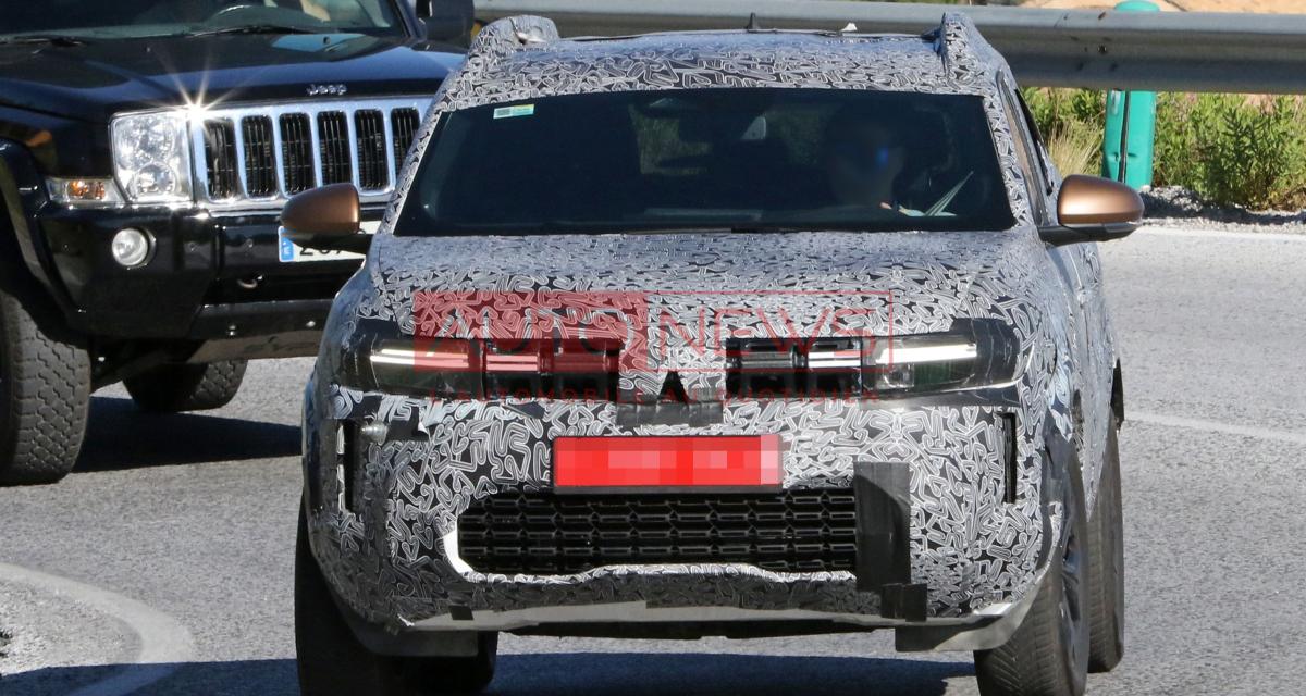 Le futur Dacia Duster sous camouflage