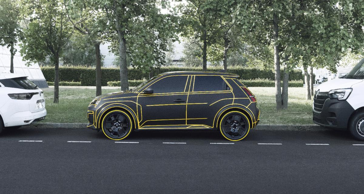 La Renault 5 électrique se dévoile sans camouflage, on vous montre sa silhouette