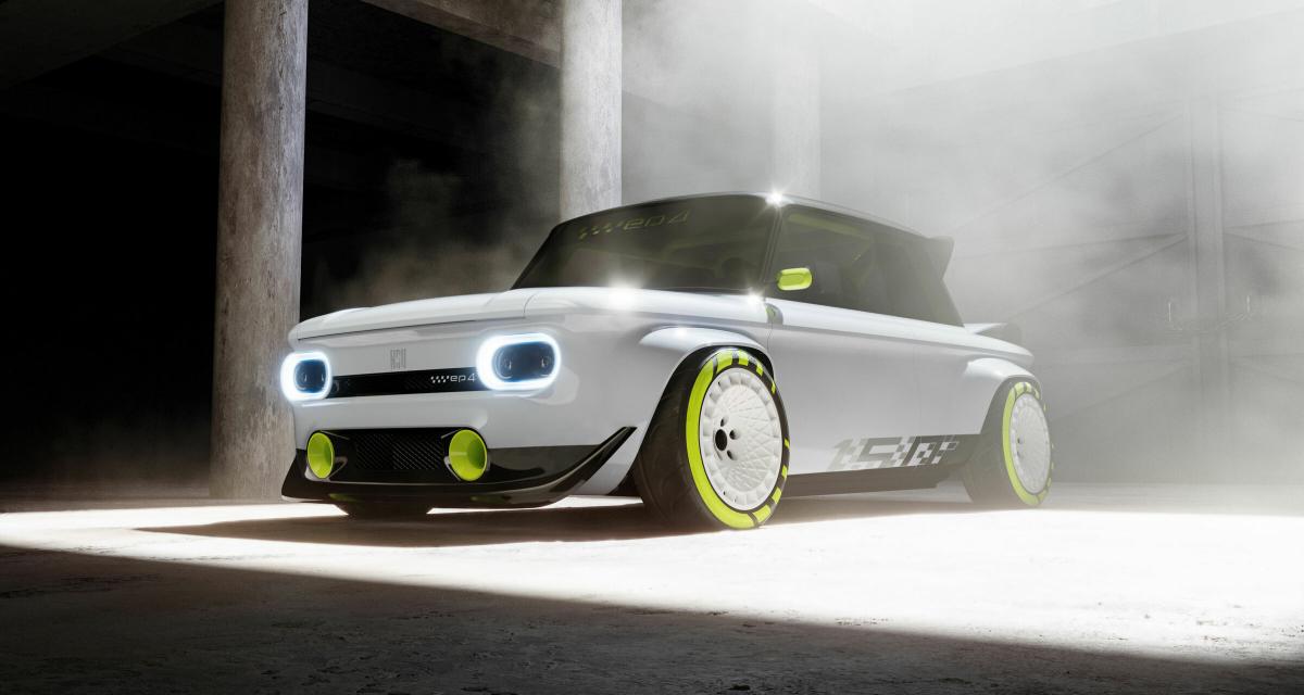 Transformée par des apprentis d'Audi, cette NSU Prinz devient une voiture électrique
