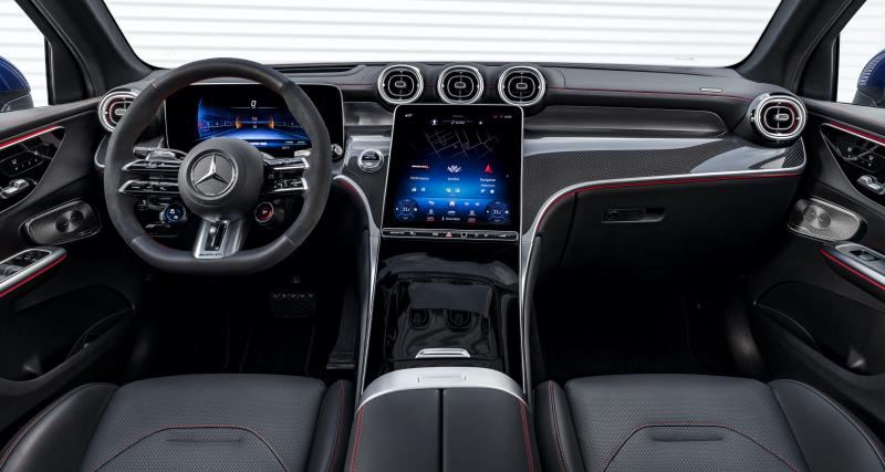 Mercedes-AMG GLC (2023) : le SUV compact s’encanaille dans deux versions sportives - Mercedes-AMG GLC (2023)